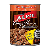 ALPO Wet Chop House Originals filet mignon flavor cooked in savory juices Full-Size Picture
